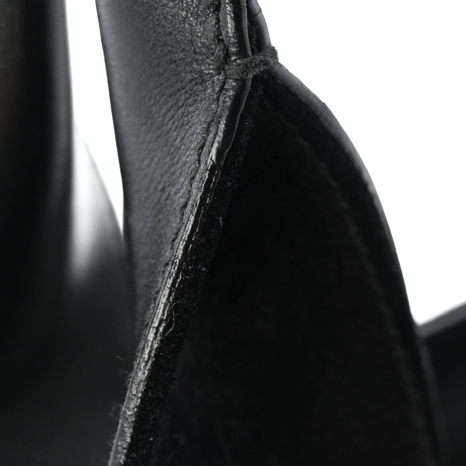 Salvatore Ferragamo Fur Calfskin Suede Top Handle East West Tote Bag Black 10 of 10