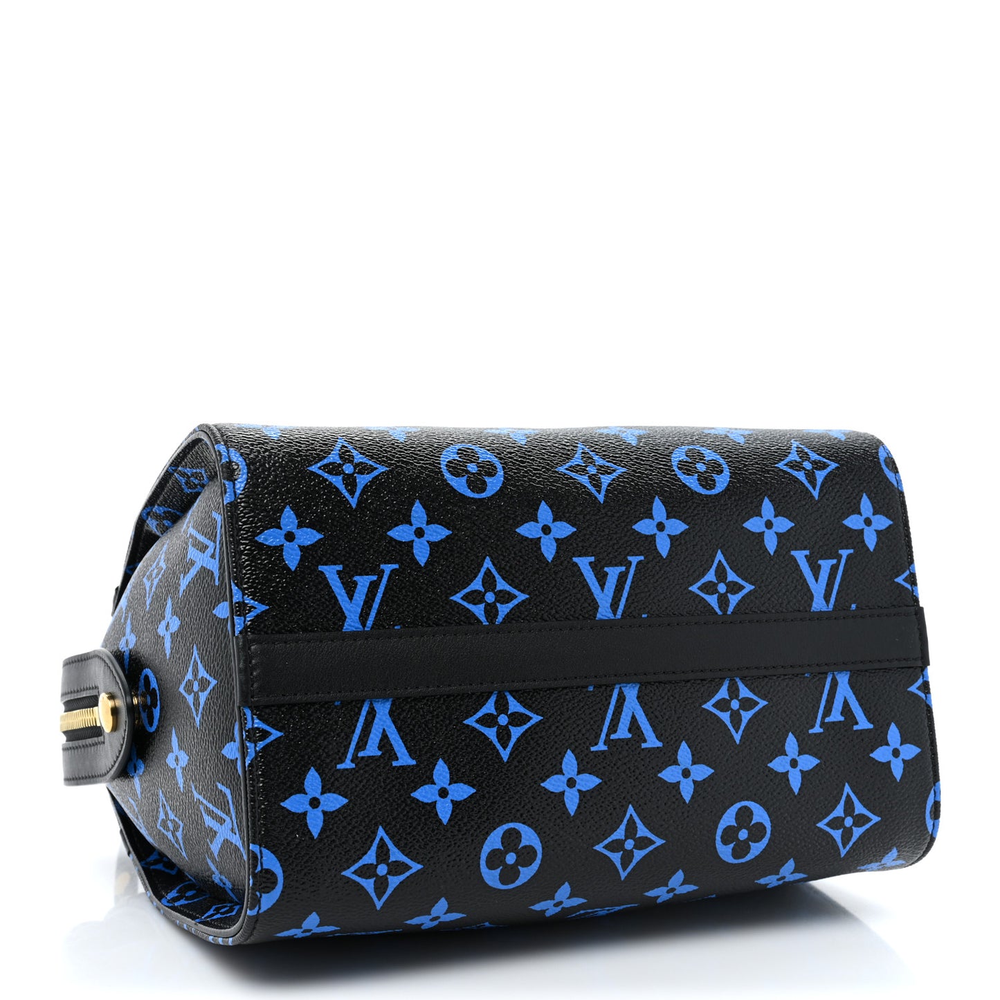 Colored Monogram Speedy Amazon PM Blue Black