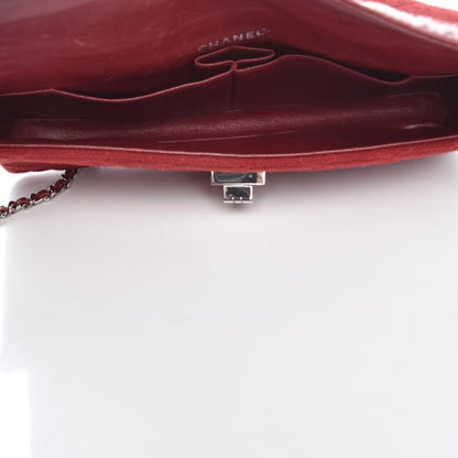 Chanel Patent Jersey Quilted 2.55 Reissue East West Flap Red 5 of 19