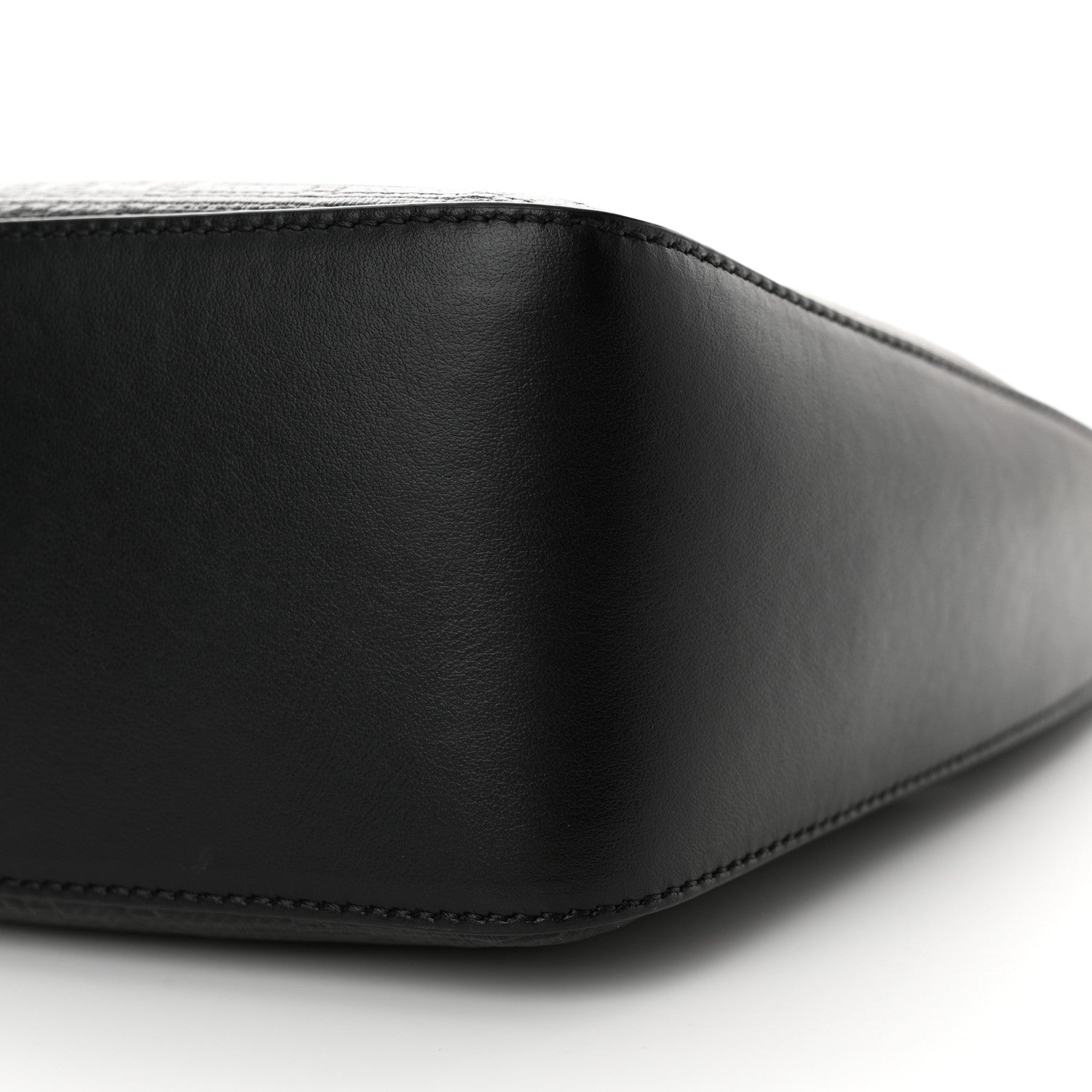 Givenchy Coated Canvas Logo 4G Embossed Small Moon Cut Out Shoulder Bag Black 10 of 10