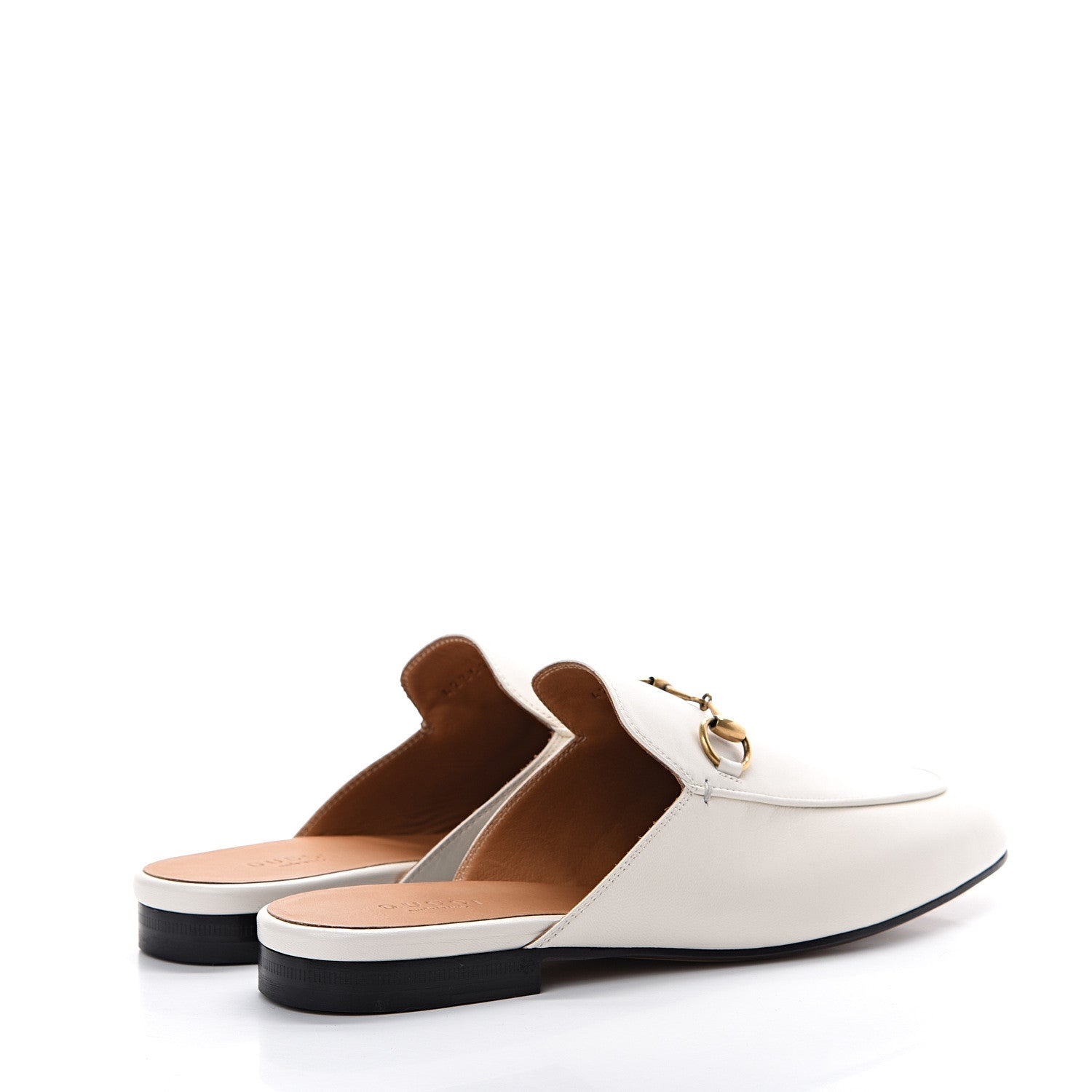 Gucci Malaga Kid Womens Princetown Slippers 38 Mystic White 4 of 7
