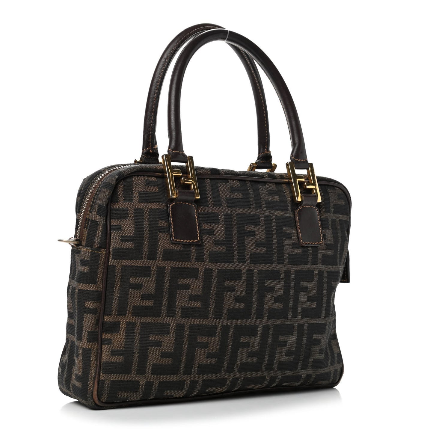 Zucca Top Handle Tote Tobacco