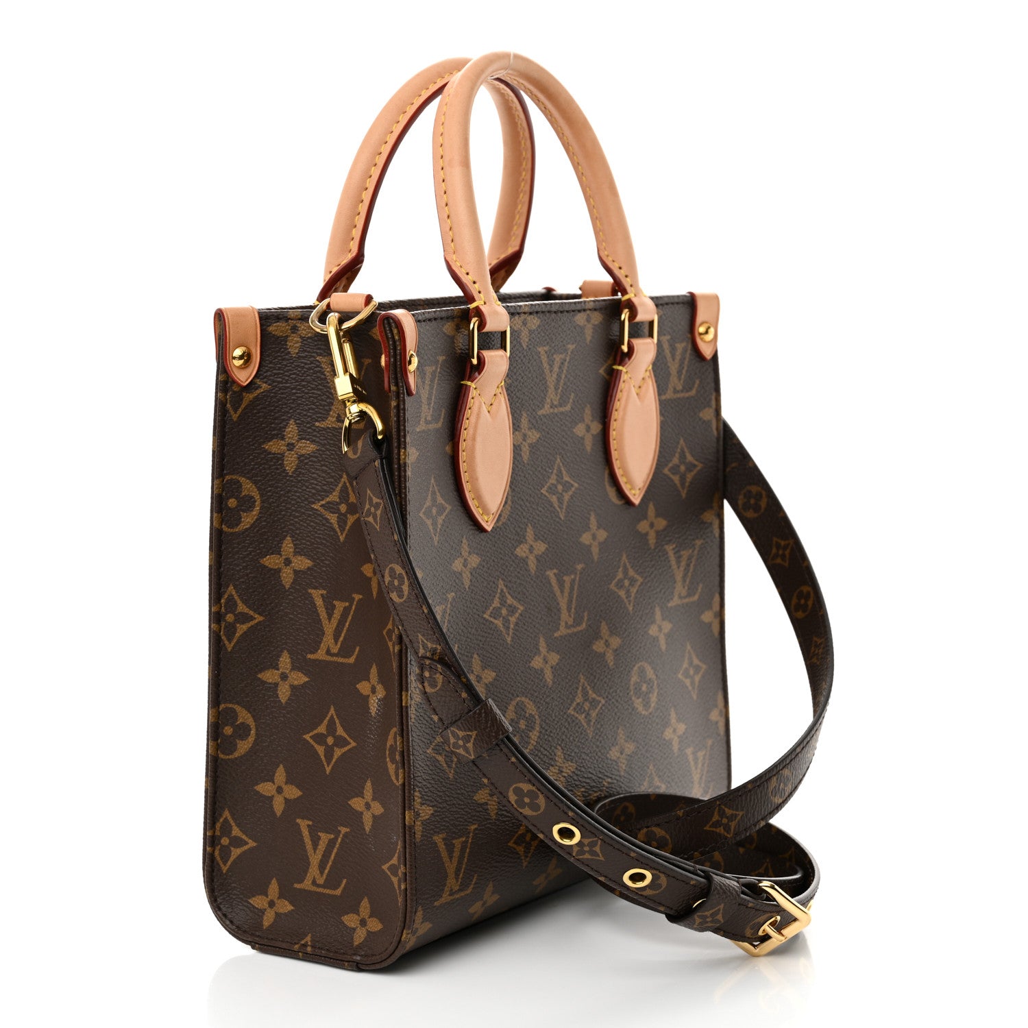Louis Vuitton Monogram Sac Plat BB 3 of 11