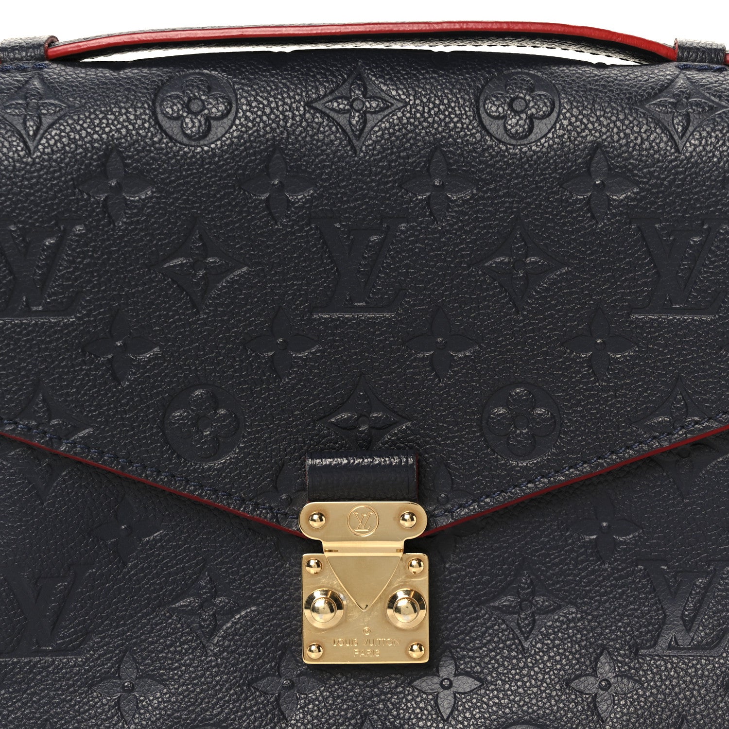 Louis Vuitton Empreinte Pochette Metis Marine Rouge 10 of 12