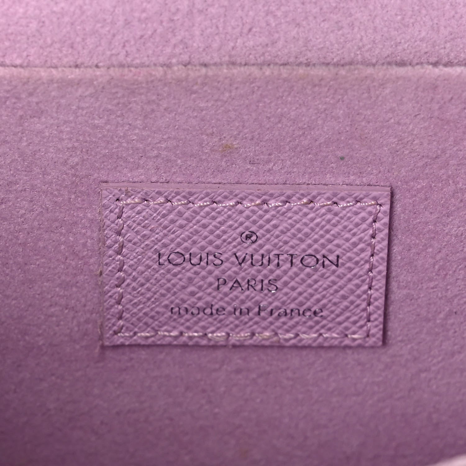 Louis Vuitton Epi Tropical Pochette Felicie Blue Rose 9 of 18