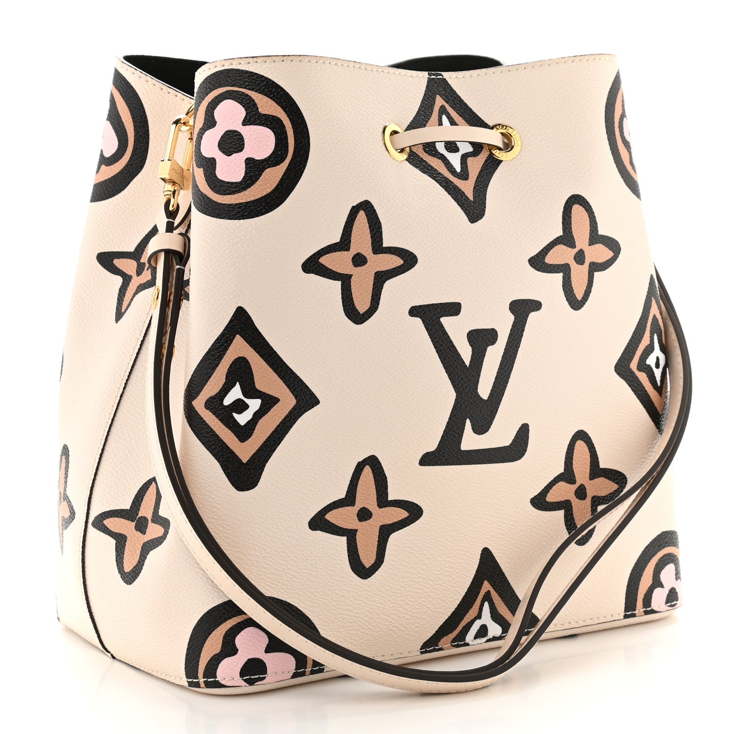 Monogram Giant Wild At Heart Neonoe MM Creme