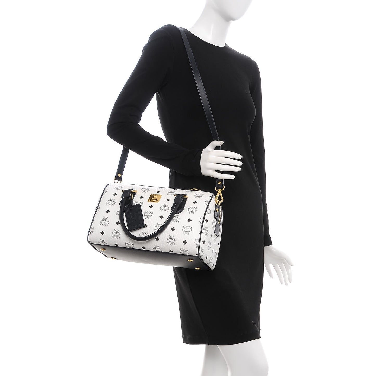 Visetos Heritage Boston Satchel White