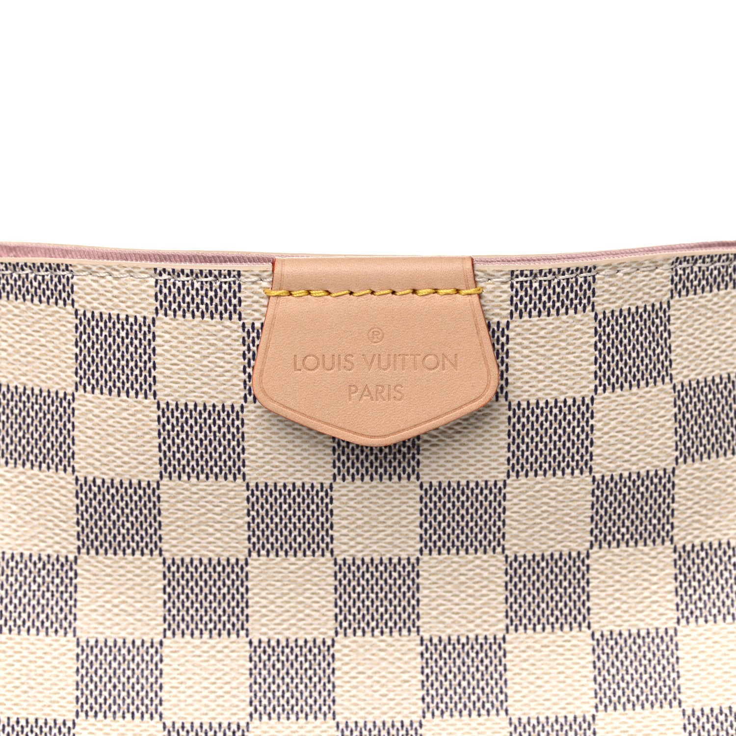 Louis Vuitton Damier Azur Graceful PM Rose Ballerine 9 of 10
