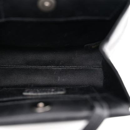 Chanel Satin Crystal Evening Bag Black Black 5 of 11