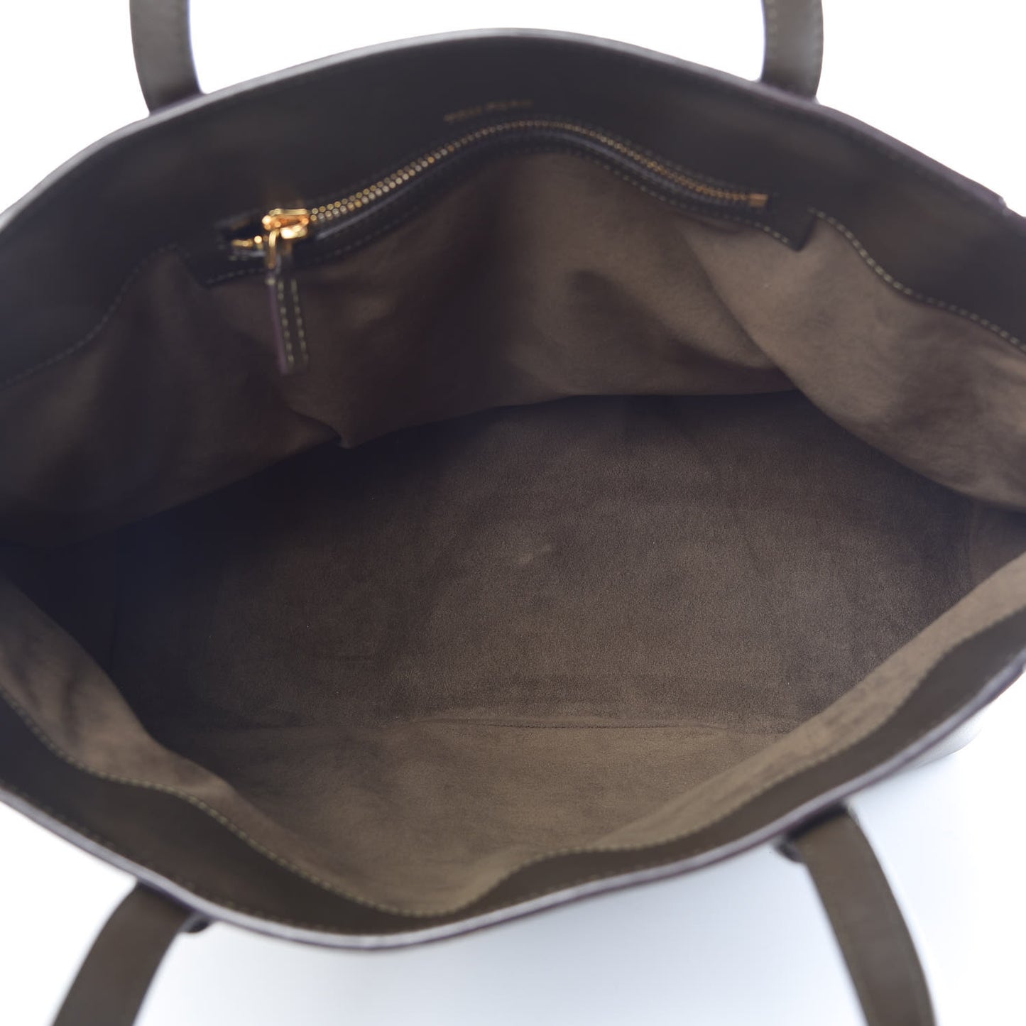 Calfskin Medium Jennifer Trap Tote Dark Green