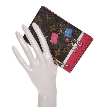 Louis Vuitton Monogram 2017 Christmas Animation Passport Cover 2 of 7