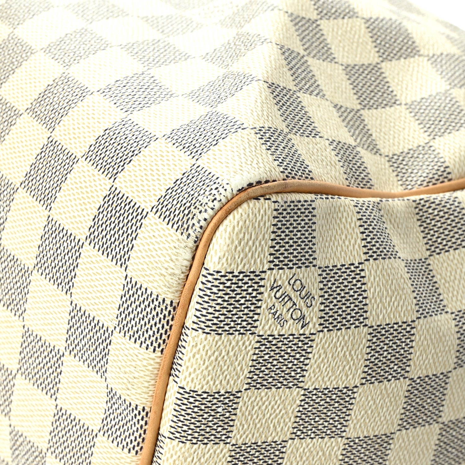 Louis Vuitton Damier Azur Keepall 50 9 of 15