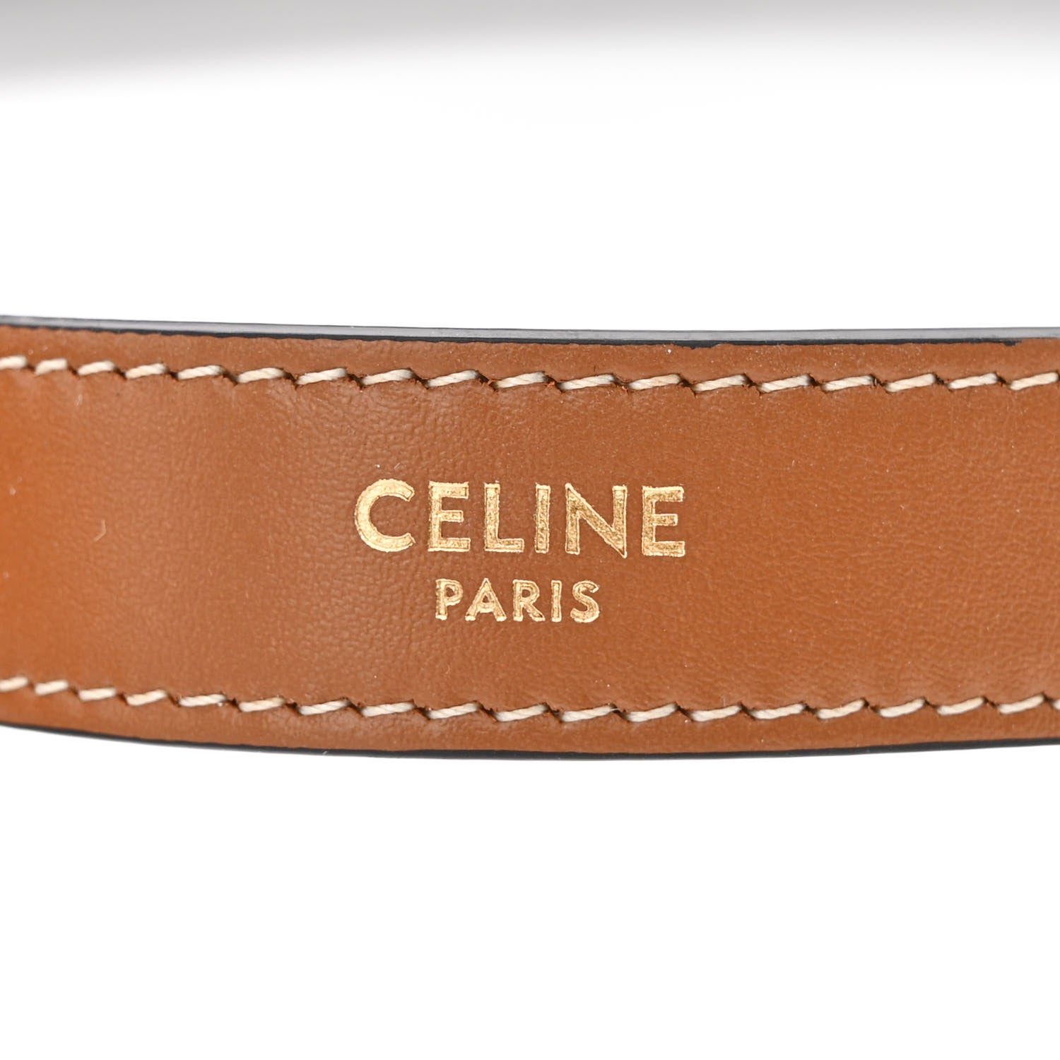 Celine Canvas Calfskin Ava Triomphe Shoulder Bag Blue 6 of 11