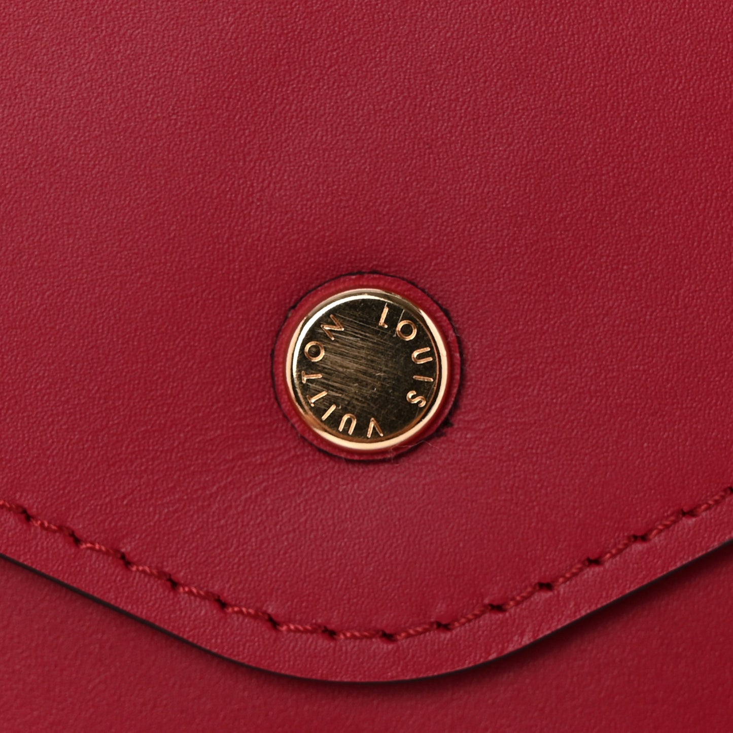 Calfskin Envelope Pouch Pink