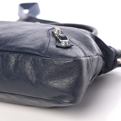 Balenciaga Agneau Giant 12 Silver Hardware Town Bleu Obscur 10 of 12