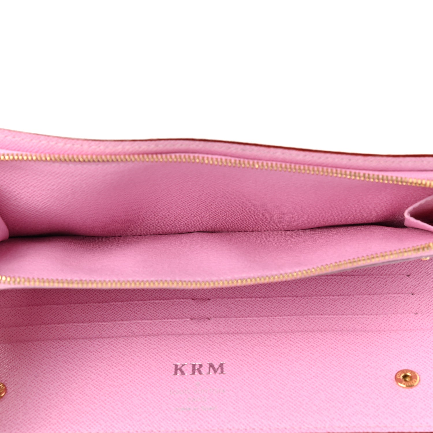Louis Vuitton Monogram Multicolor Insolite Wallet White Litchi 6 of 7