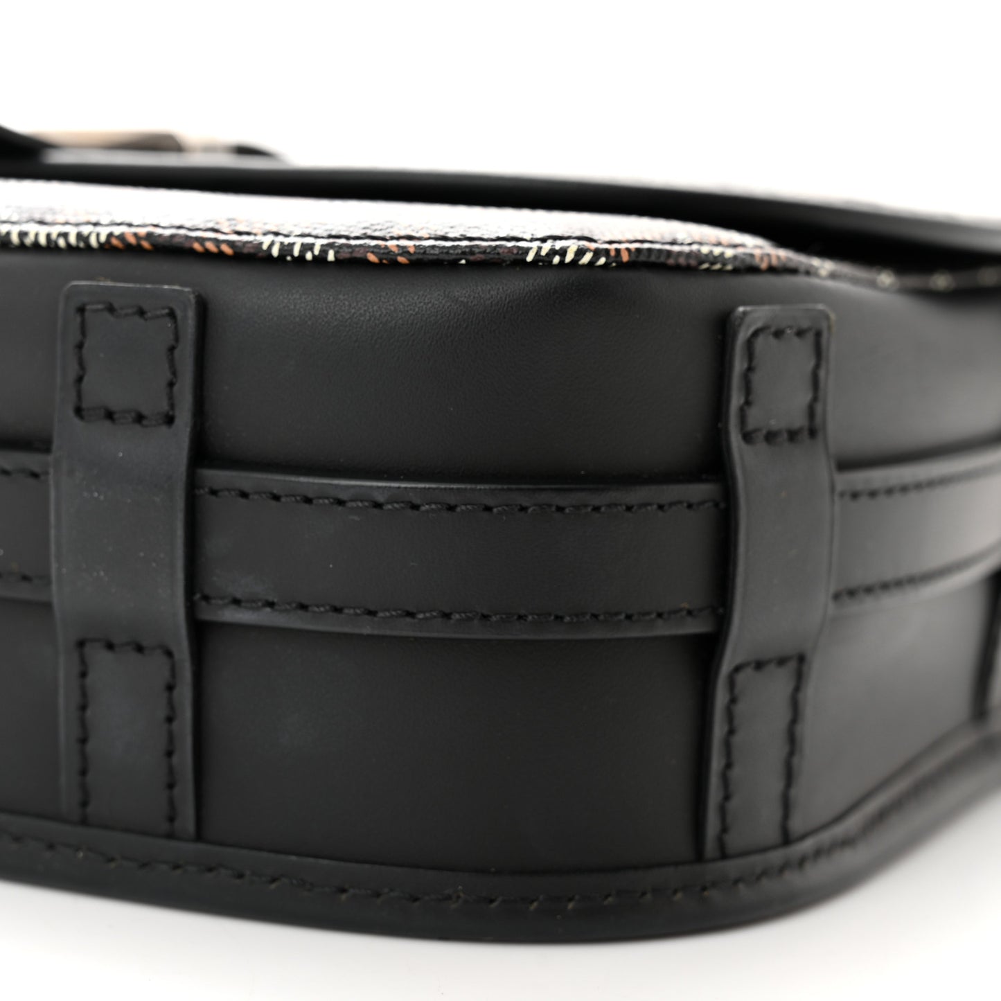 Goyardine Belvedere II PM Messenger Bag Black