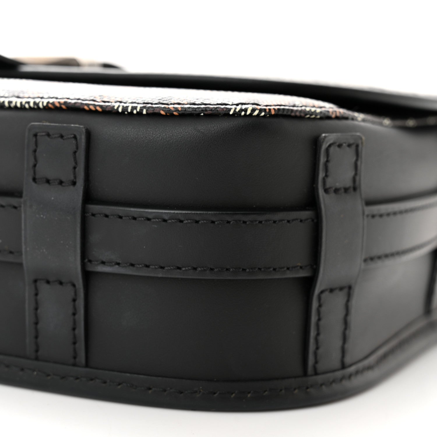 Goyard Goyardine Belvedere II PM Messenger Bag Black 9 of 9
