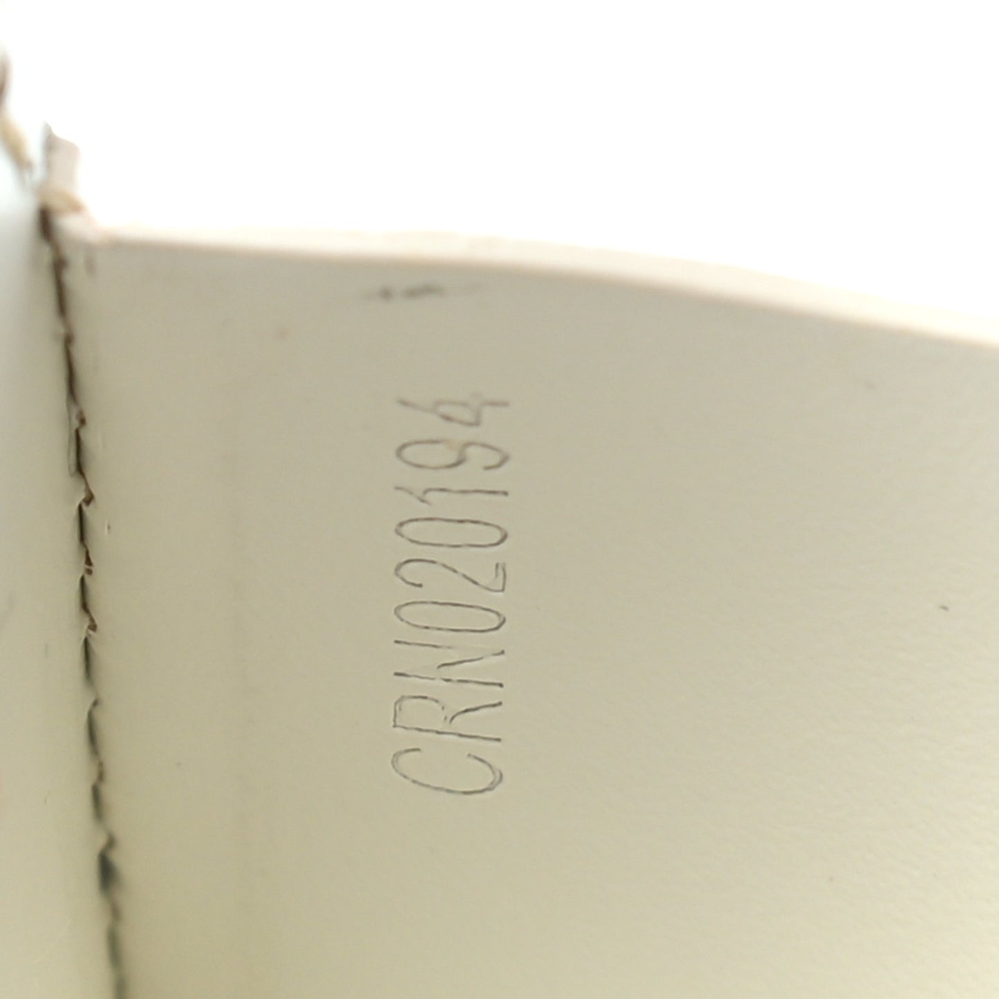 Goyardine Coin Purse Wallet White