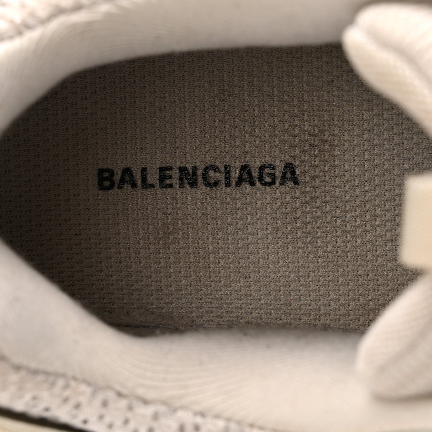 Balenciaga Rubber Mesh Fabric Monocolor Recycled Sole Womens Track Sneakers 39 White 7 of 12