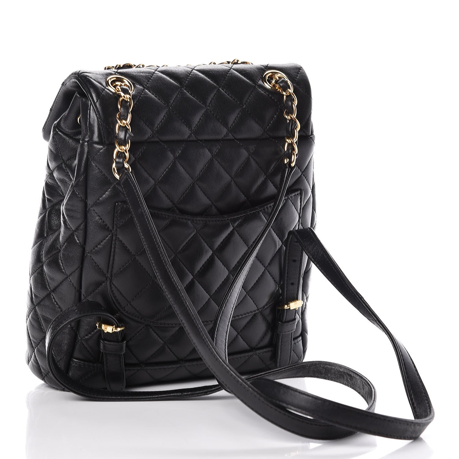 Chanel Lambskin Quilted Small Urban Spirit Backpack Black 3 of 10