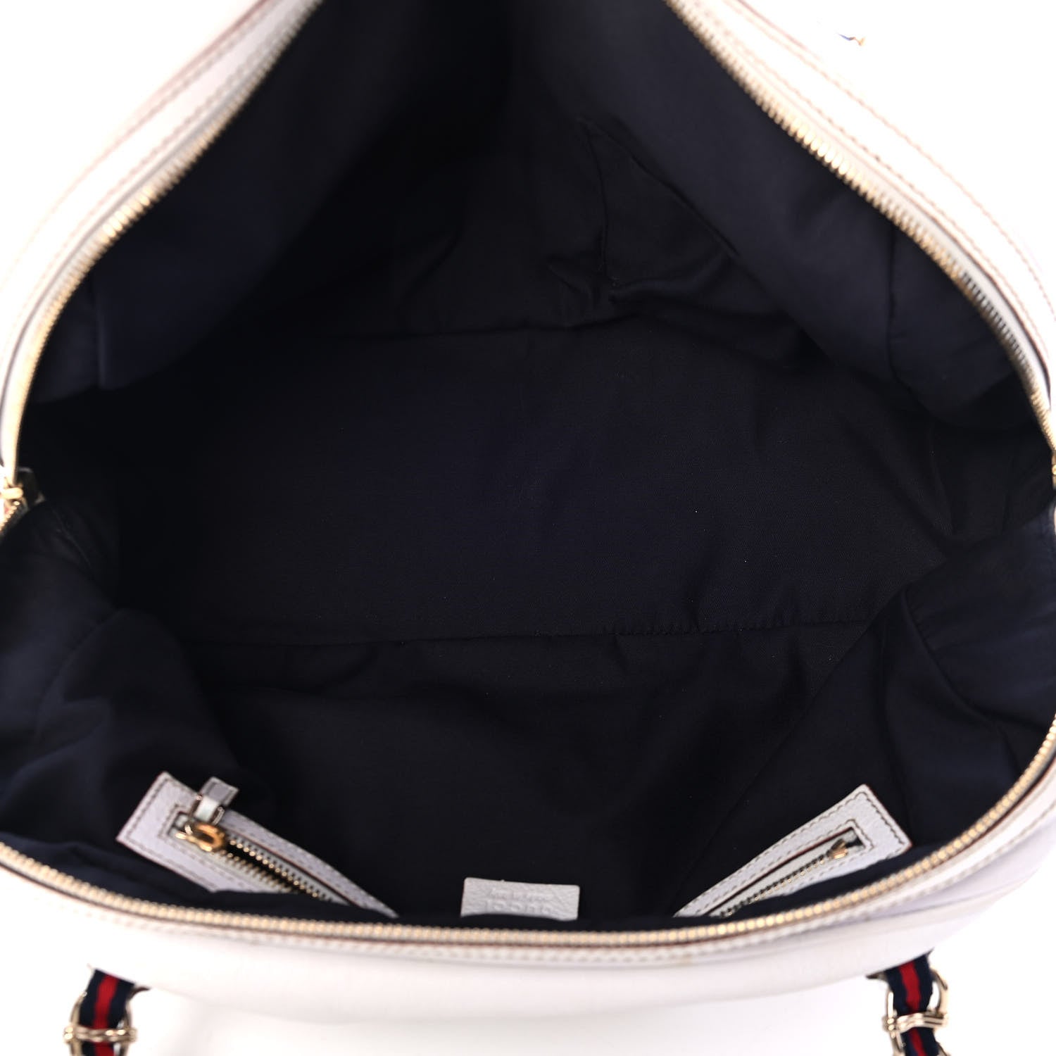 Gucci Goatskin Large Capri Bowler White 4 of 4
