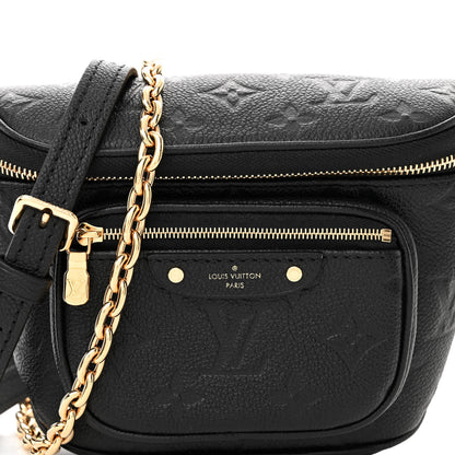 Louis Vuitton Empreinte Mini Bumbag Black 7 of 10