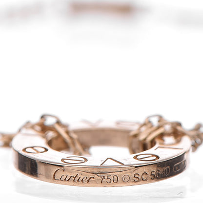 Cartier 18K Yellow Gold Diamond LOVE Bracelet 3 of 10