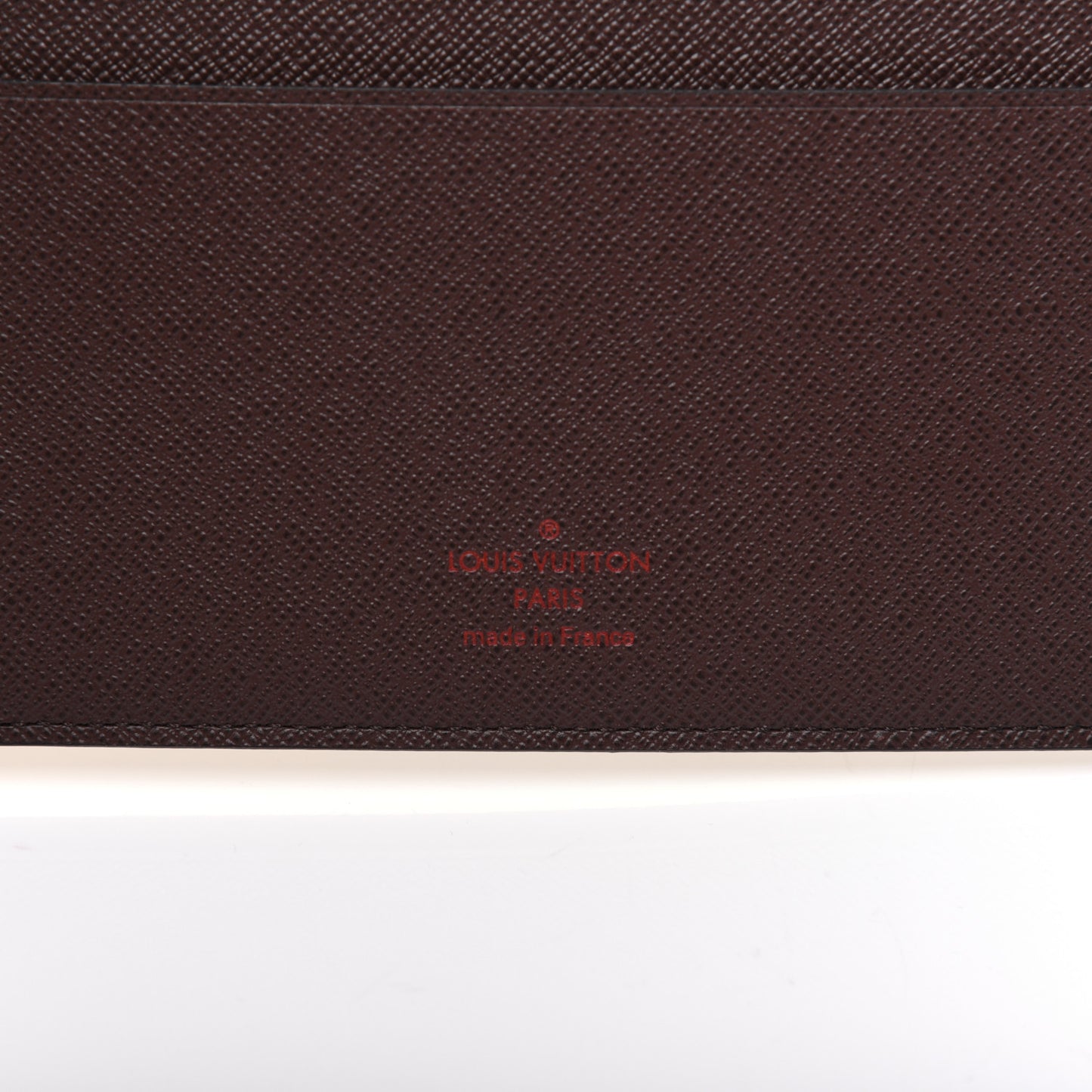 Damier Ebene Desk Agenda Cover