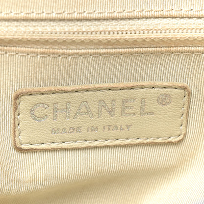 Chanel Washed Lambskin Quilted Medium Chain Around Messenger Blue 6 of 19
