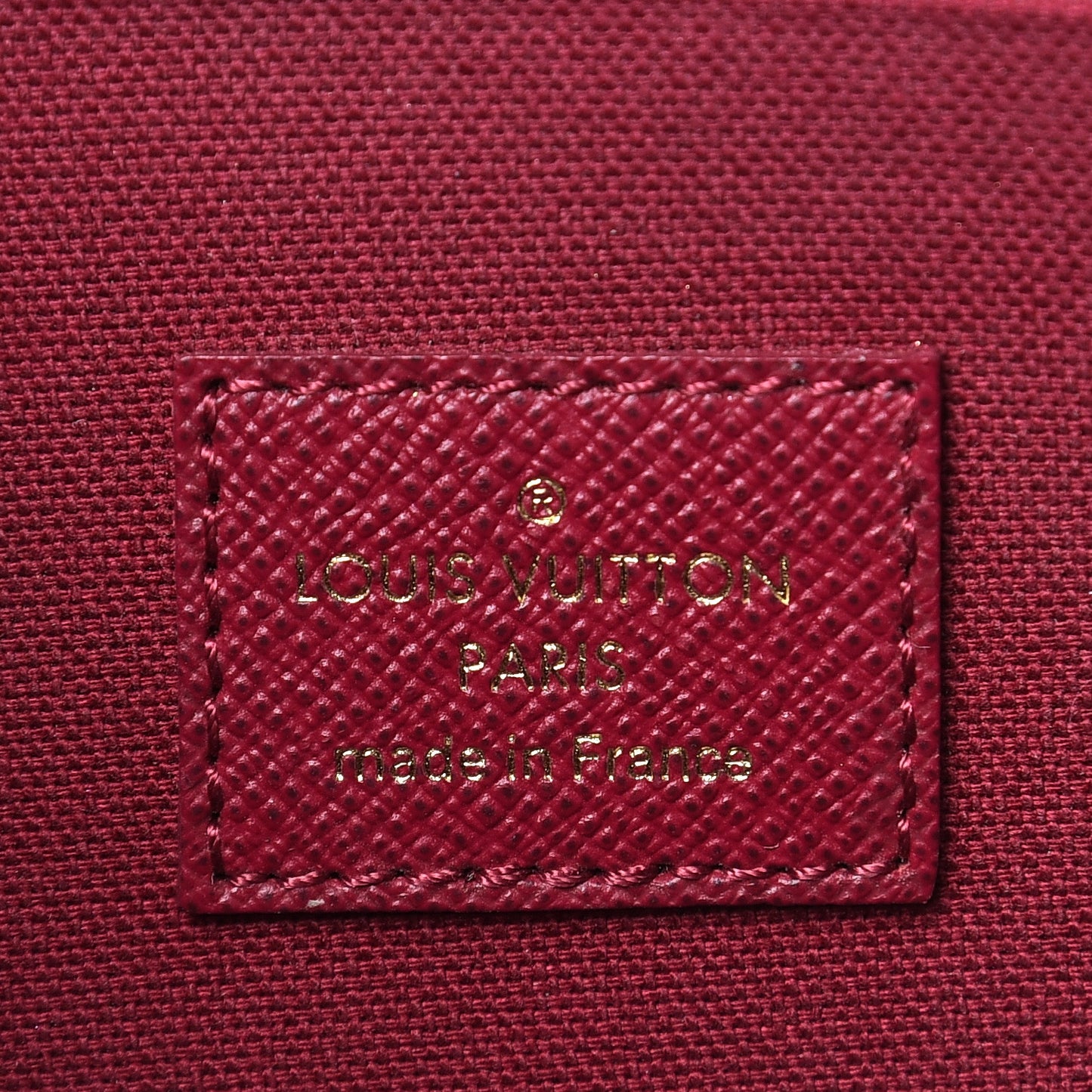 Monogram Pochette Felicie Chain Wallet Fuchsia