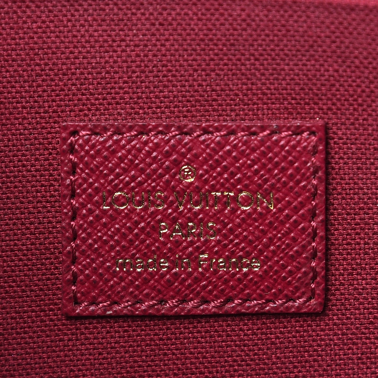 Louis Vuitton Monogram Pochette Felicie Chain Wallet Fuchsia 6 of 15