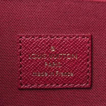 Louis Vuitton Monogram Pochette Felicie Chain Wallet Fuchsia 6 of 15
