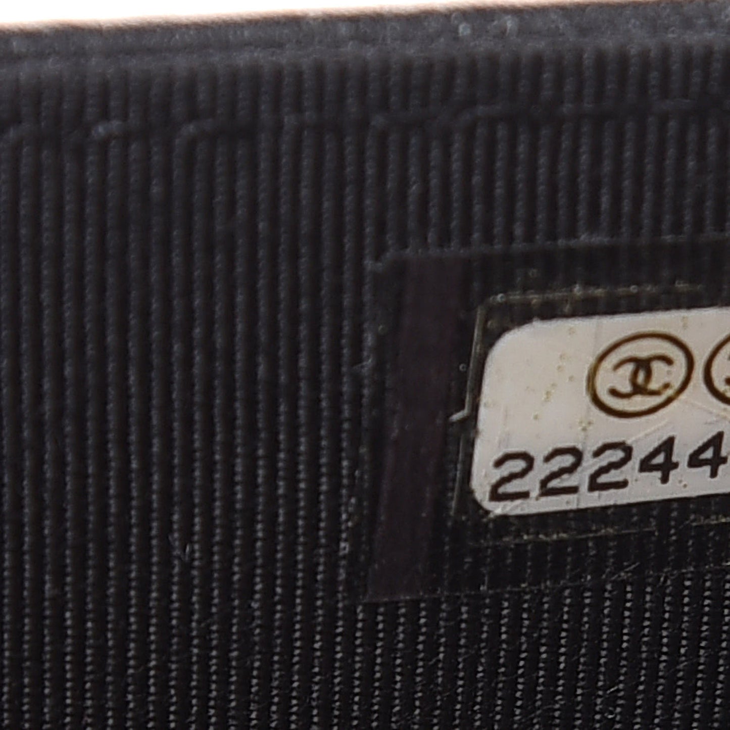 Aged Calfskin Quilted Reissue Wallet On Chain WOC Black