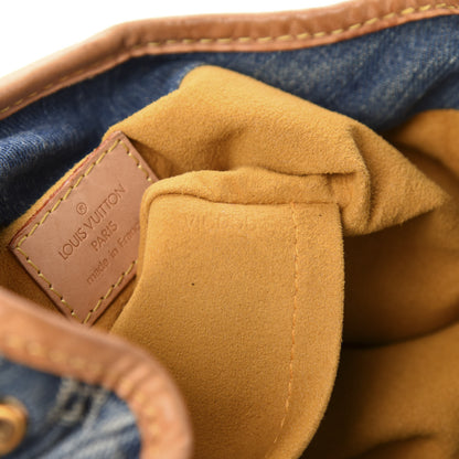 Louis Vuitton Monogram Denim Pleaty Blue 11 of 12