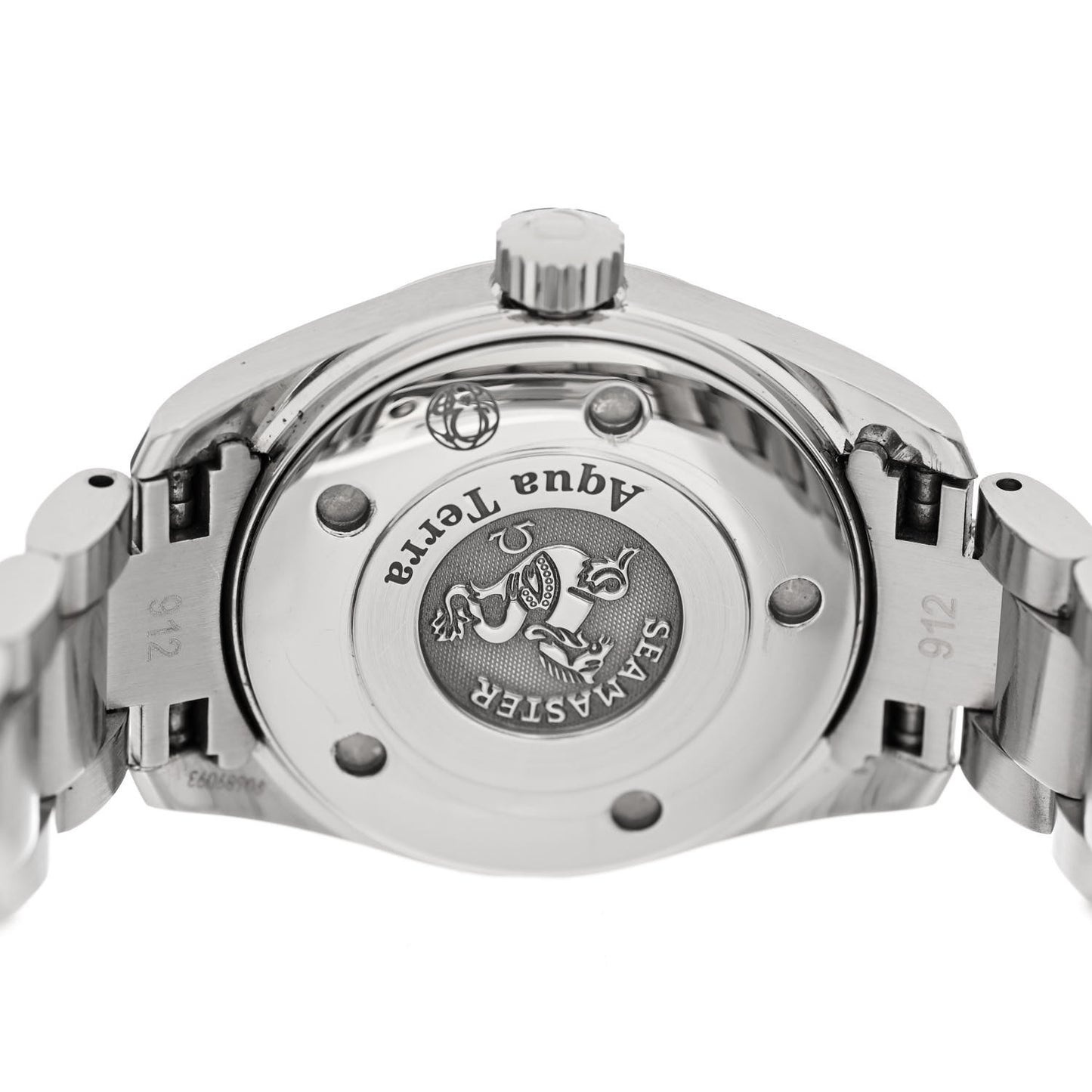 Stainless Steel 29mm Seamaster Aqua Terra 150M Quartz Watch Black 2577.50.00