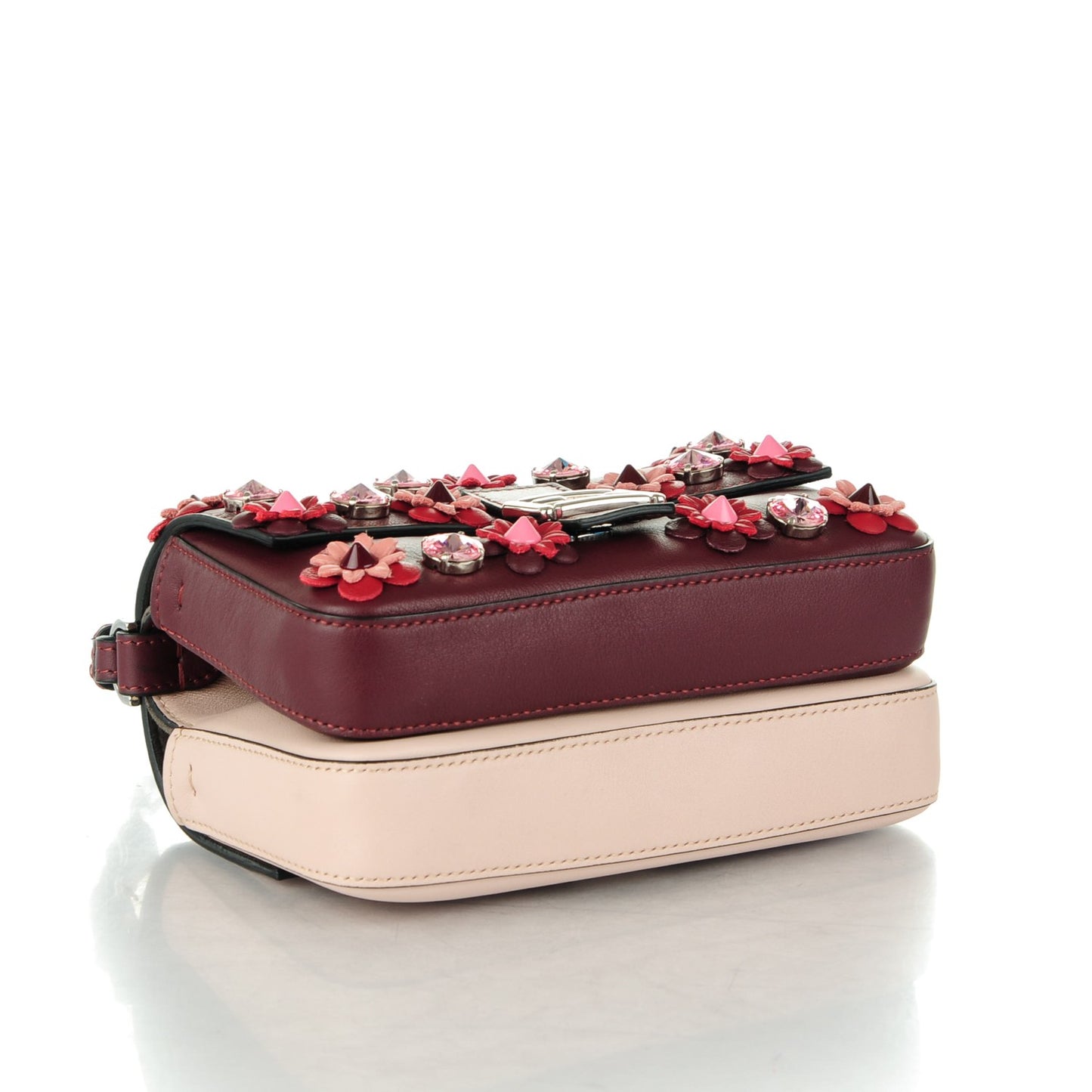 Vitello Dolce Crystal Flowerland Bi-Color Micro Double Baguette Bordeaux Soap