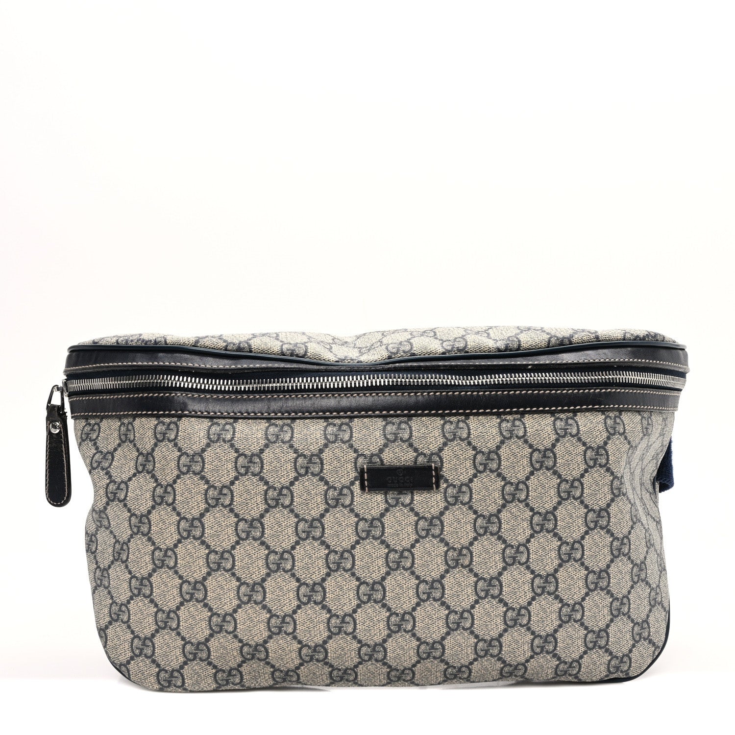 Gucci GG Plus Monogram Belt Bag Navy 1 of 9