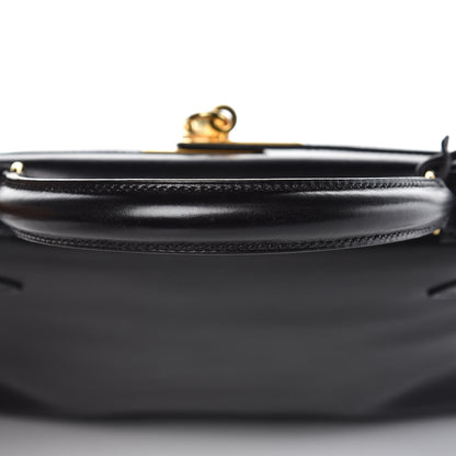 Hermes Box Kelly Retourne 28 Black 34 of 34