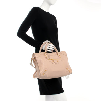 Balenciaga Agneau Giant 12 Gold Hardware City Rose Aubepine Rose Light 3 of 12