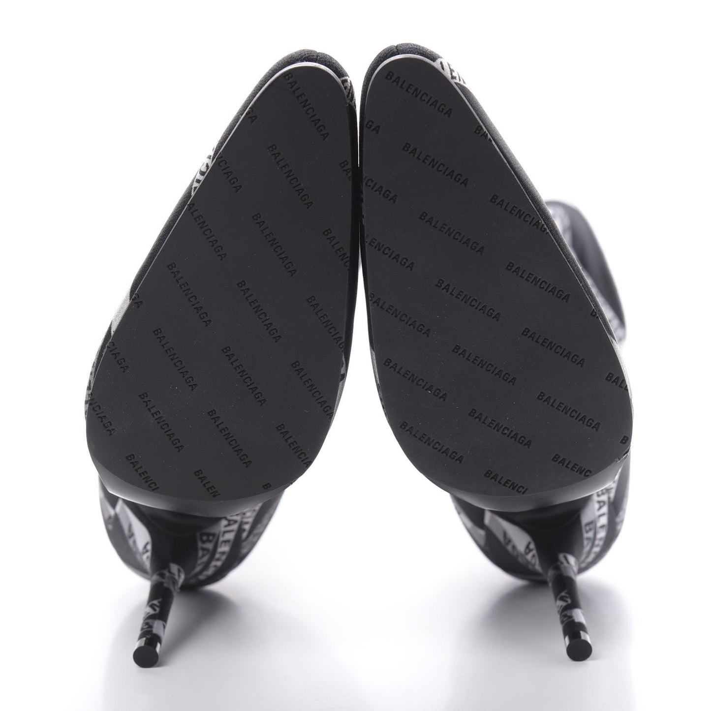 Spandex Losange Monogram 110mm Booties 39 Gris Black