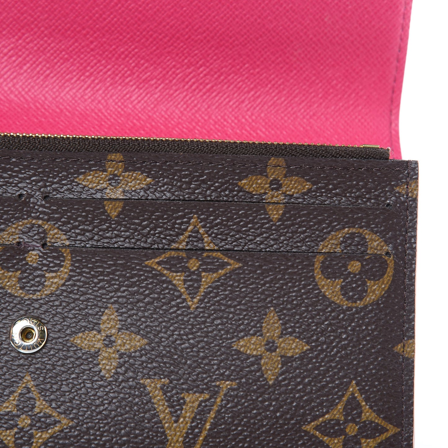 Monogram Bloom Flower Emilie Wallet