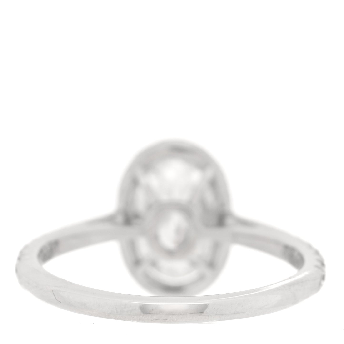 Platinum Diamond 1.52ct Oval Cut Soleste Engagement Ring 52 6