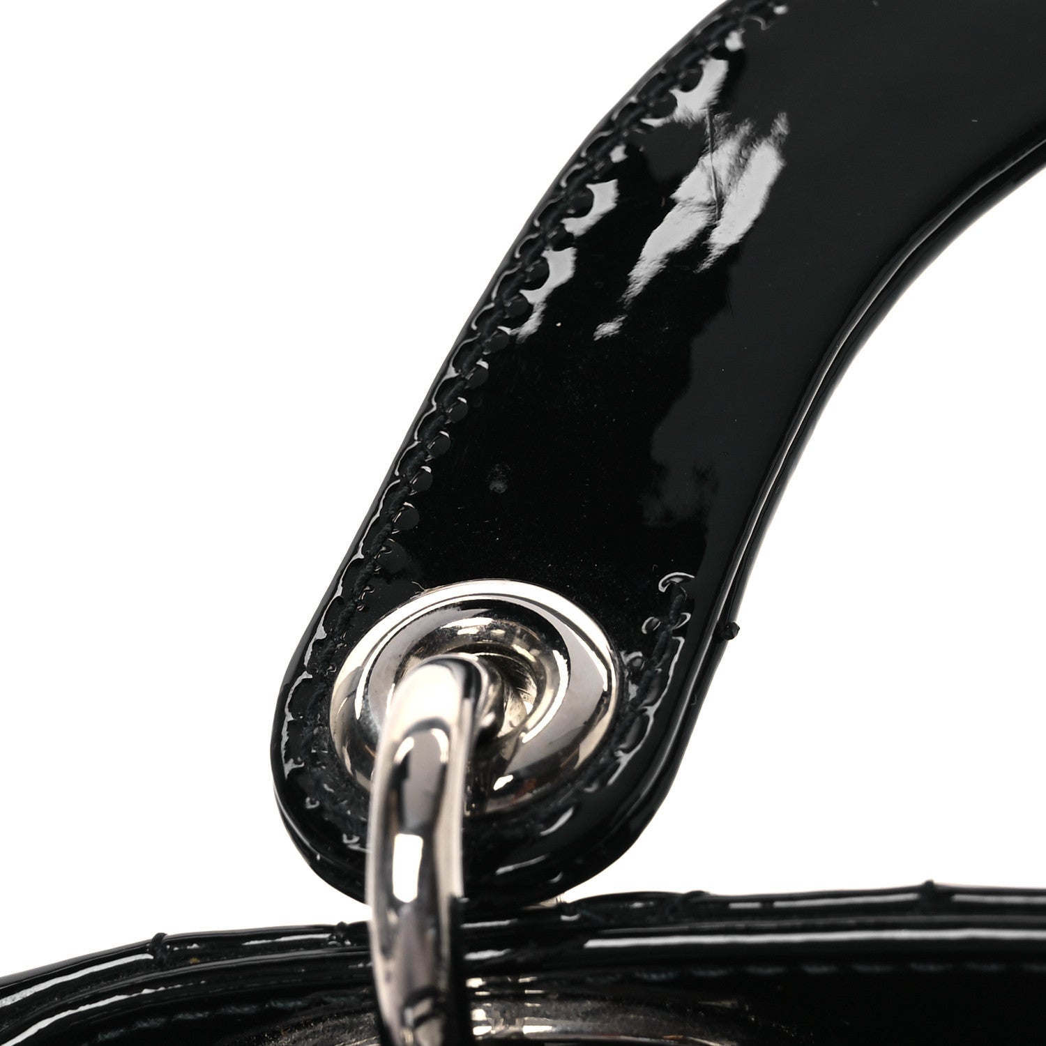 Christian Dior Patent Cannage Mini Lady Dior Black 13 of 13