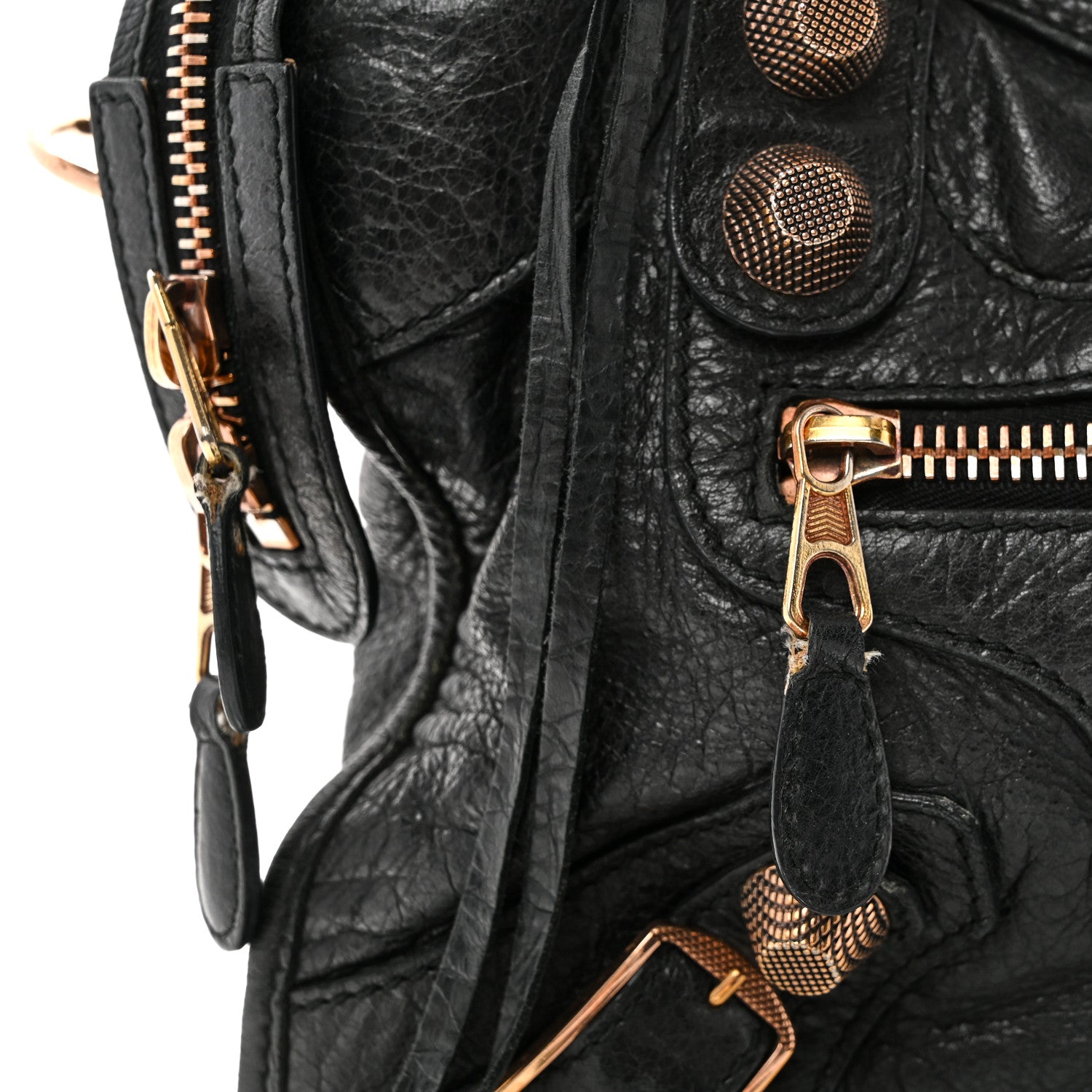 Balenciaga Agneau Giant 21 Rose Gold Hardware City Black 11 of 14