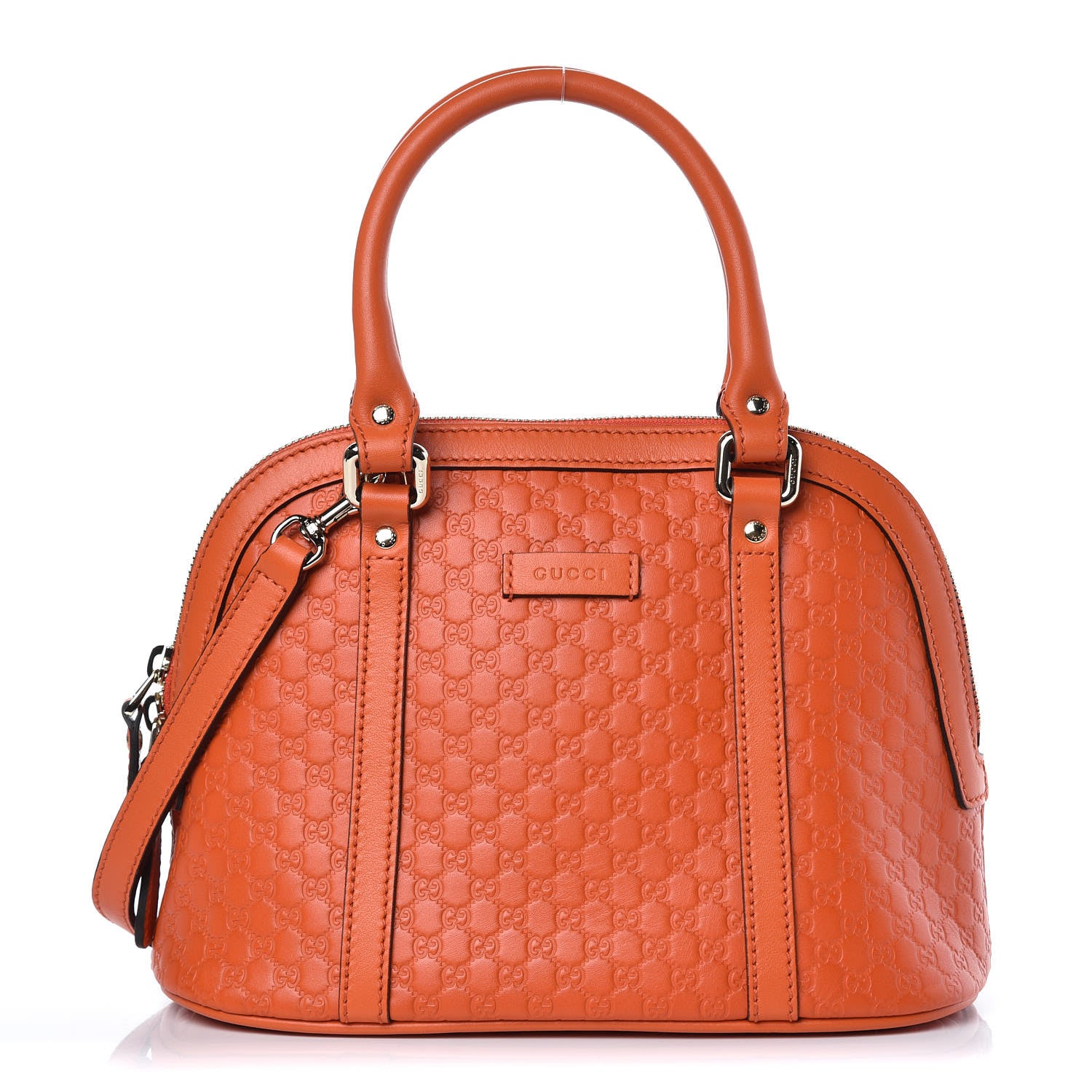 Gucci Microguccissima Mini Dome Bag Sun Orange 1 of 8