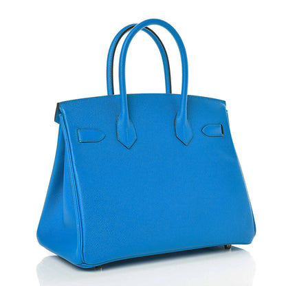 Hermes Epsom Birkin 30 Bleu Zanzibar 3 of 13