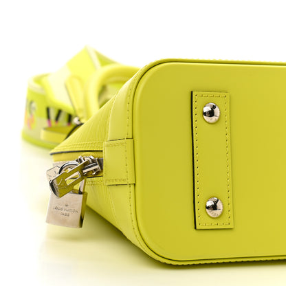 Louis Vuitton Epi Jacquard Alma BB Yellow Citron 8 of 9