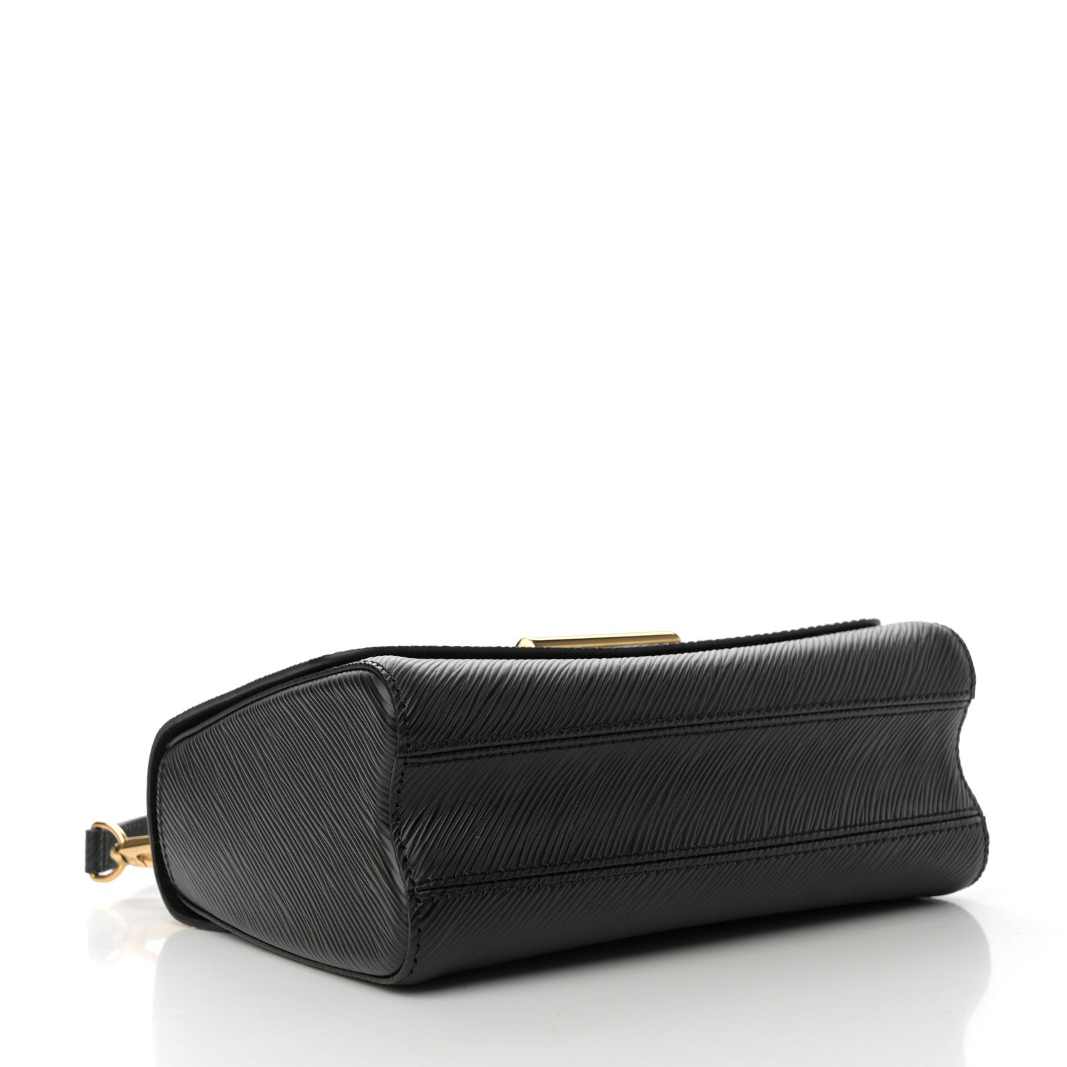 Louis Vuitton Epi Twist Top Handle Shoulder Bag MM Black 5 of 12