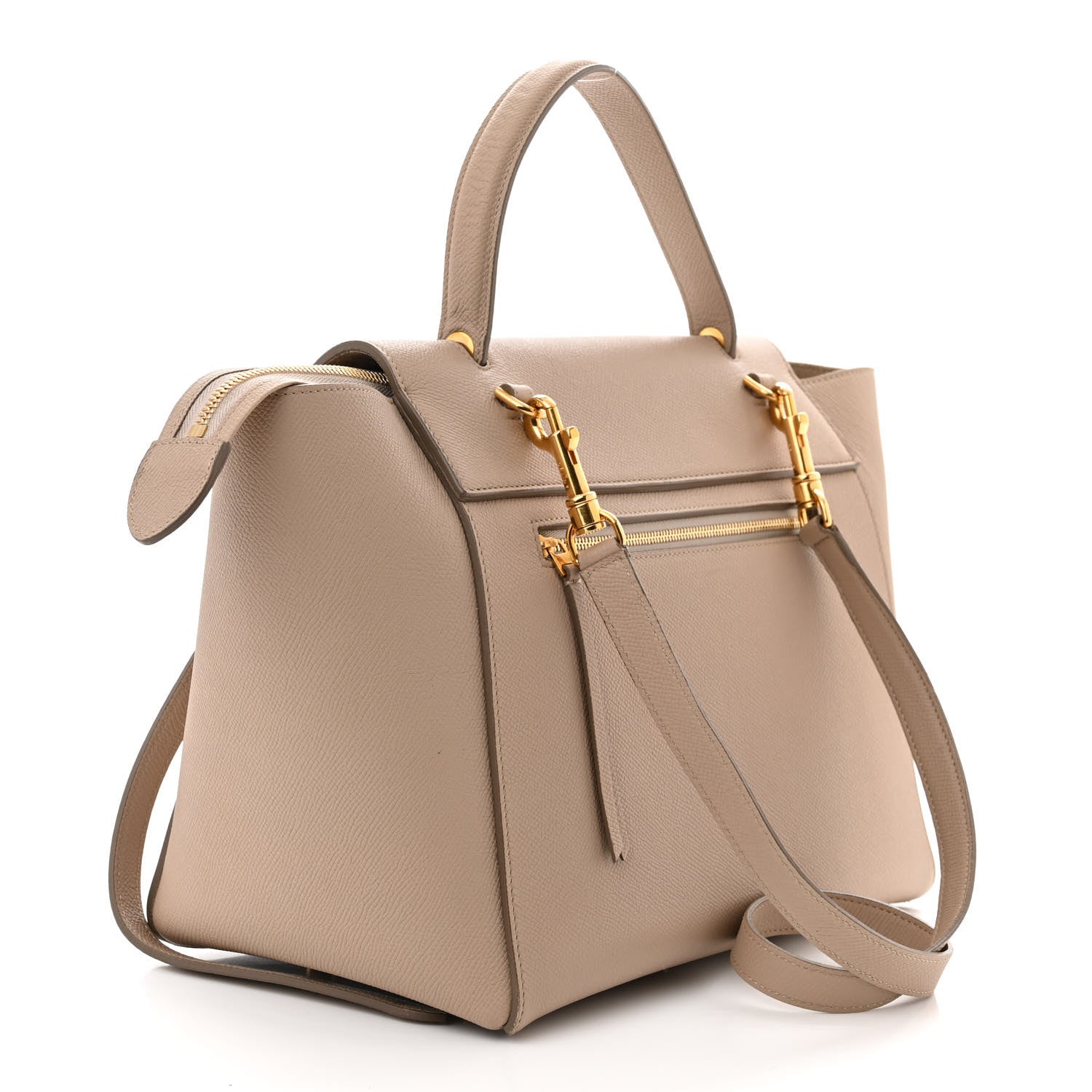 Celine Grained Calfskin Mini Belt Bag Light Taupe 3 of 11
